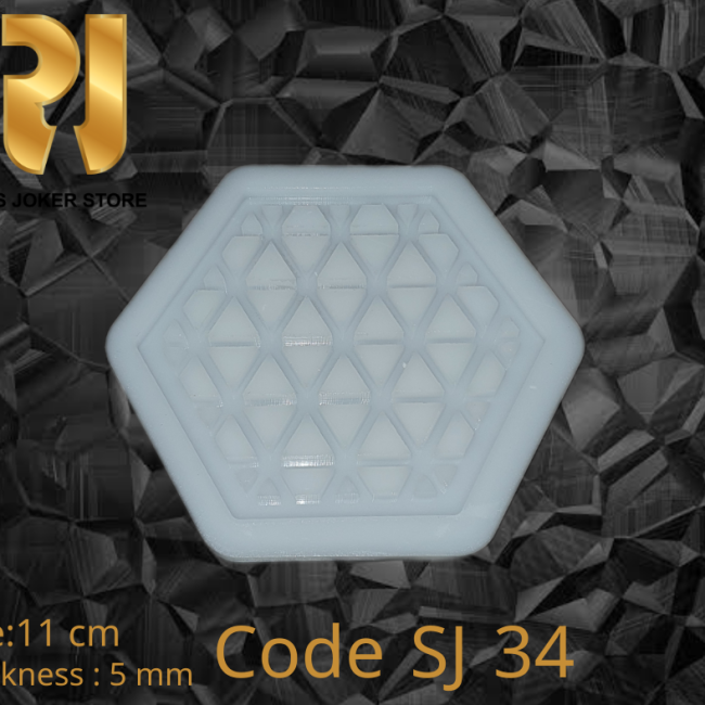 كوستر هندسي 1 ---- 12سم مثلث